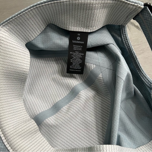 Lululemon Men’s Light Blue Running Hat Sz OS NWOT - Picture 5 of 7